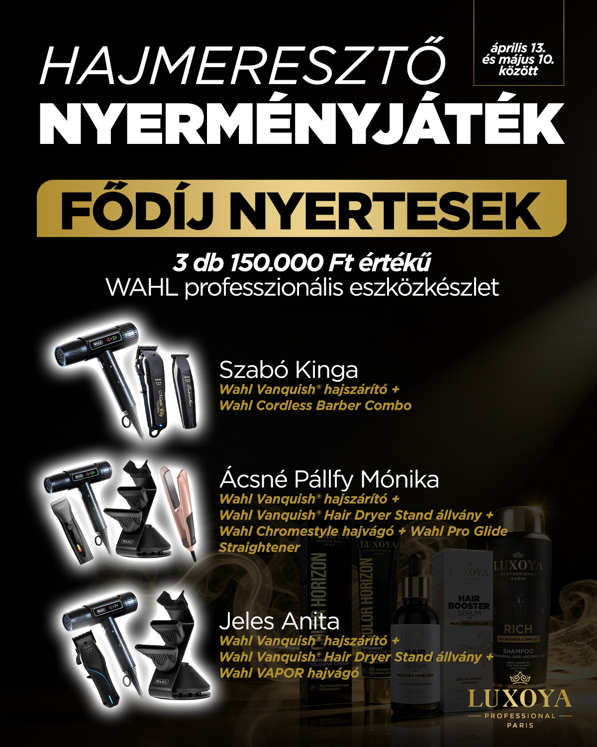 Fődíj NYertesek